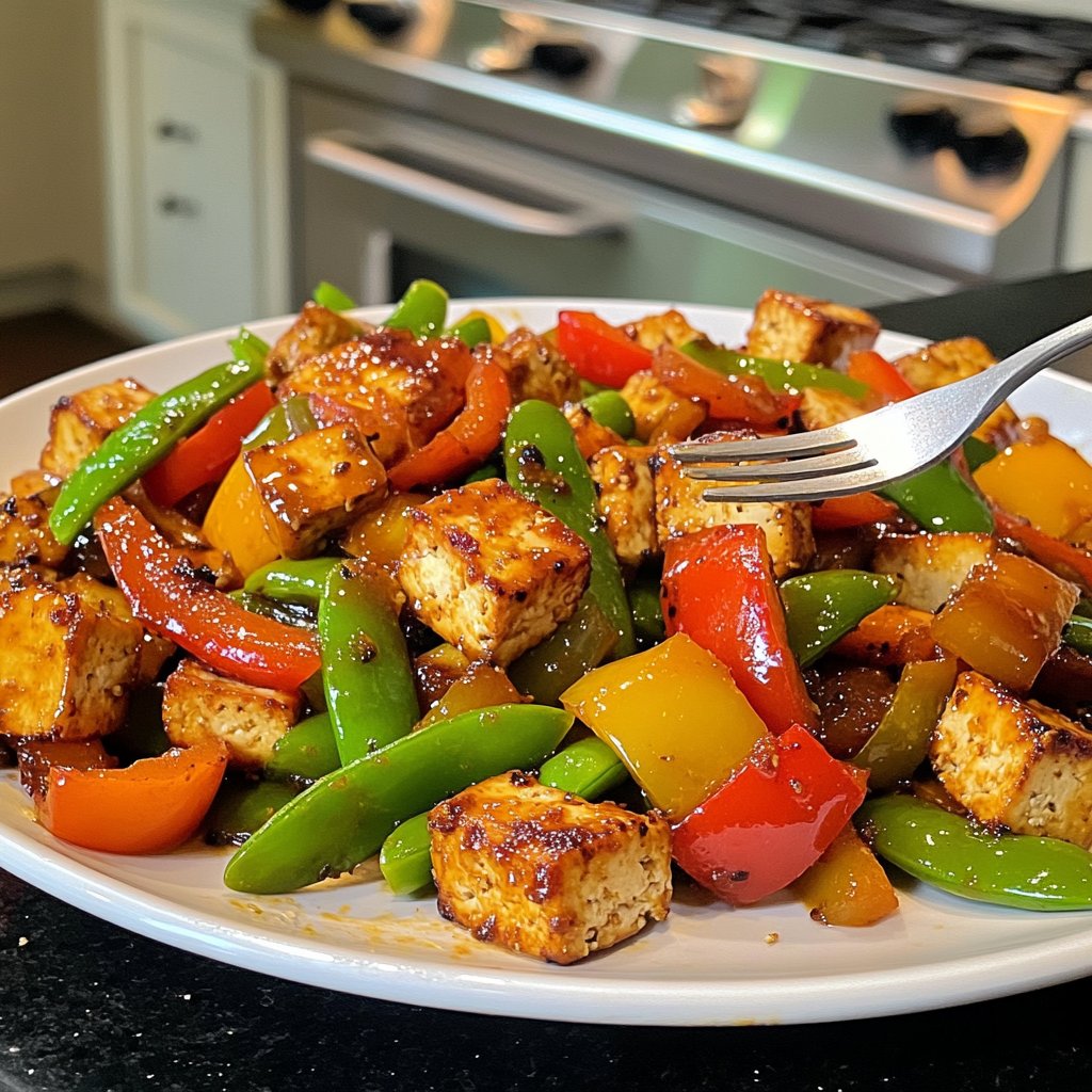 High Protein Tofu Stir Fry
