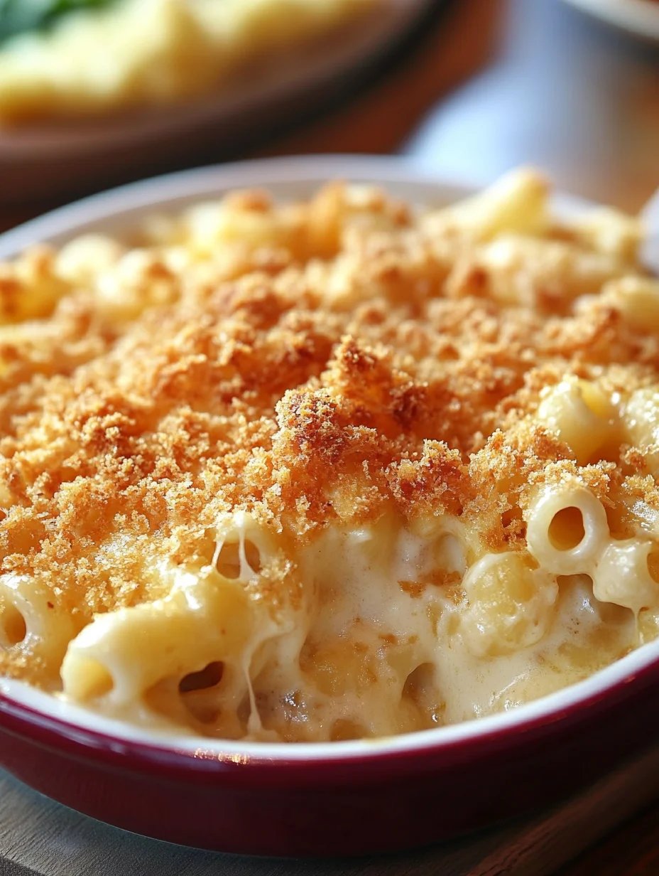 Crunchy Topped Mac and Cheese