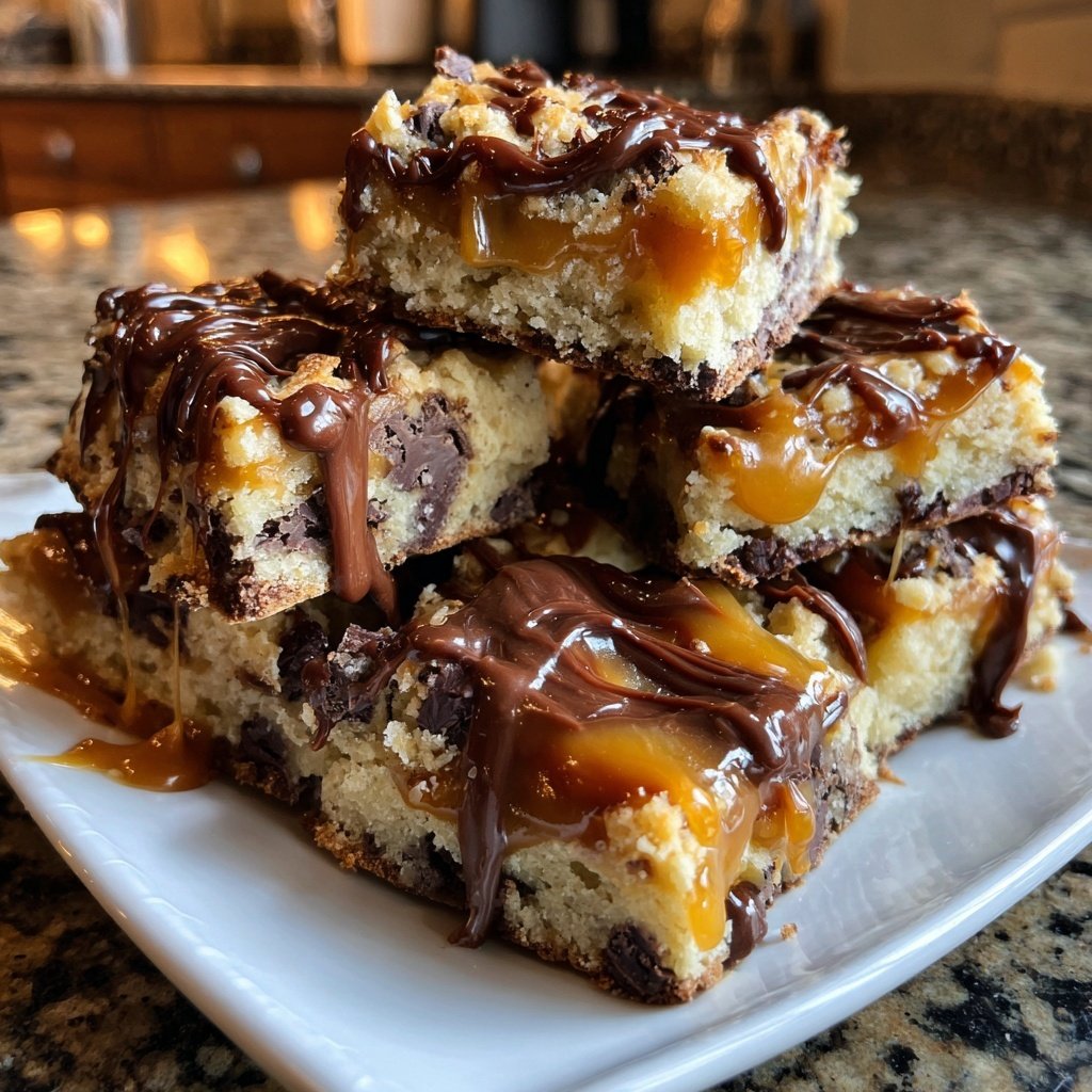 Chocolate Caramel Shortbread