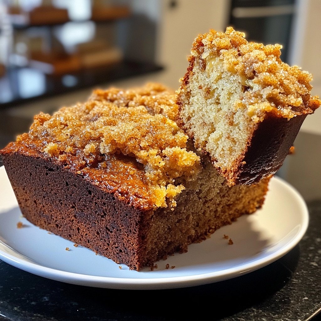 Banana Bread with Brown Sugar Streusel Recipe
