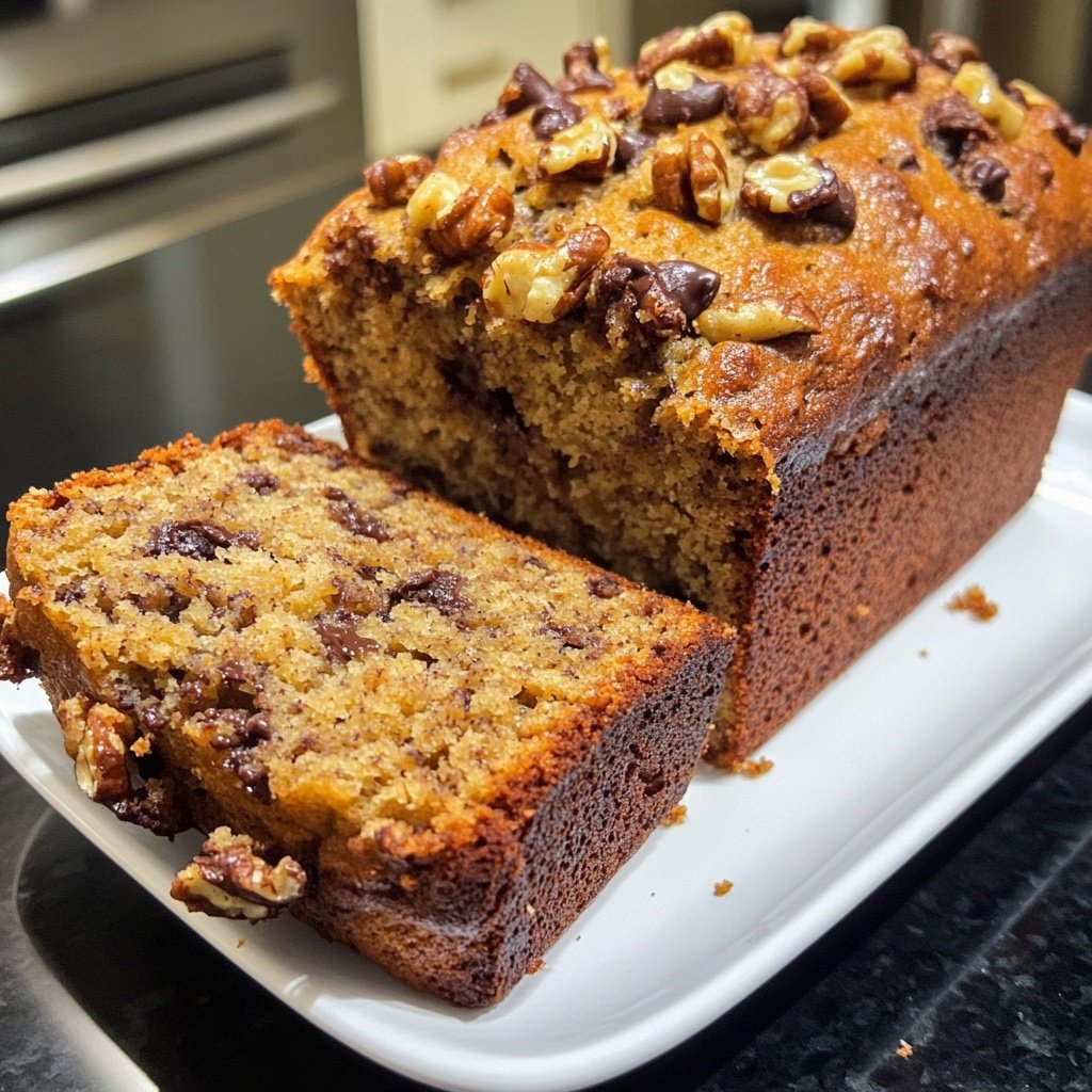 Classic Moist Banana Bread Recipe