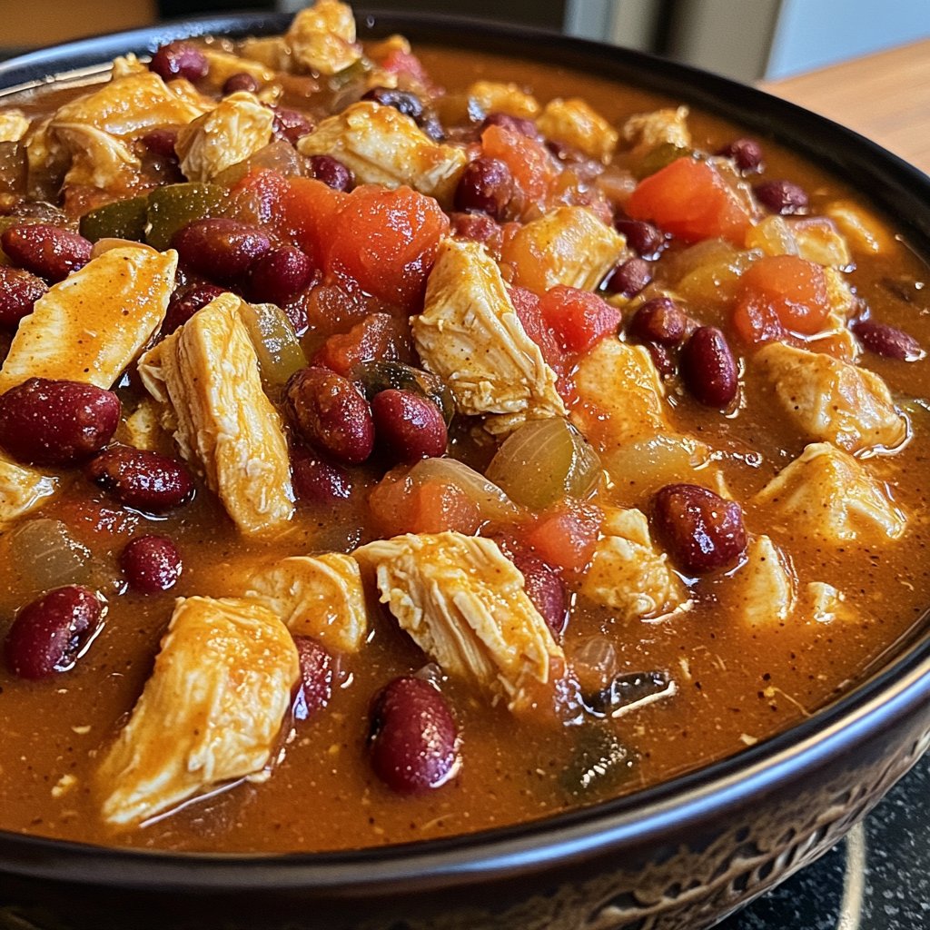 Budget-Friendly Slow Cooker Chicken Chili