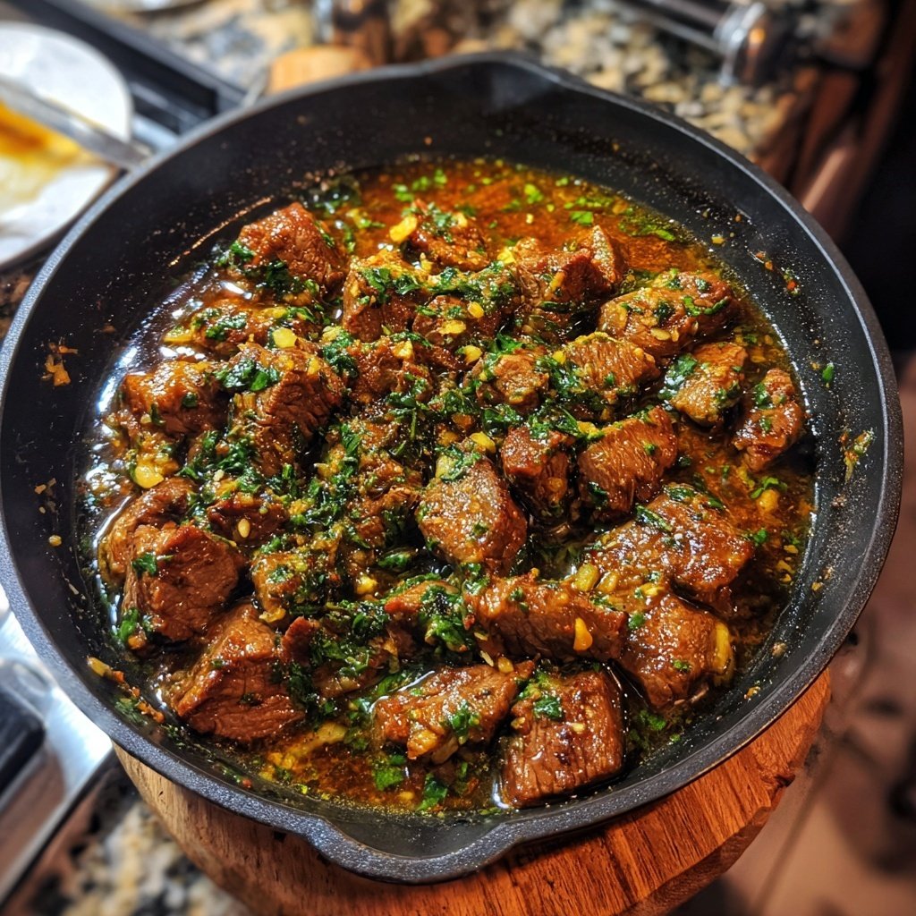 High Protein Lemon Garlic Beef