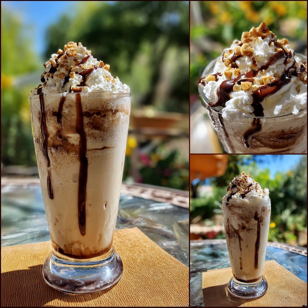 Vanilla Hazelnut Iced Frappé